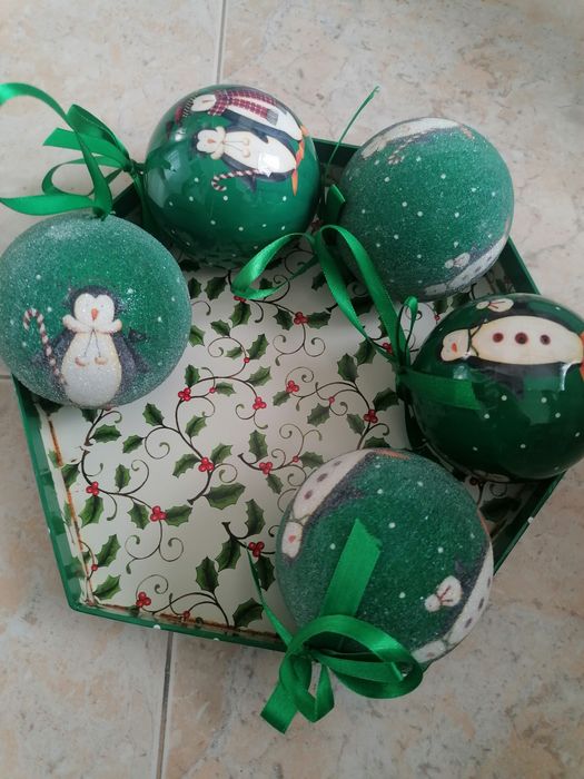 Decoração de Natal em verde