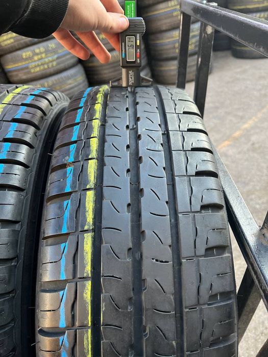 Шины БУ 195 70 R 15 С Kleber transpro Лето Пара резина