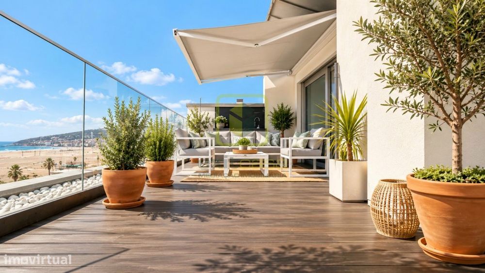 Apartamento T3 primeira linha de mar!