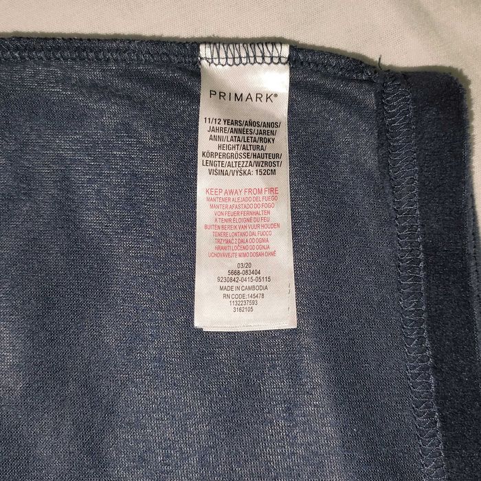 Bluza piżamowa Primark r.152