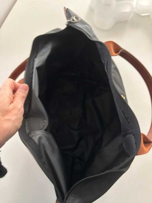 Torebki Damskie Longchamp Black Oryglnał Size:L(31*30*19)