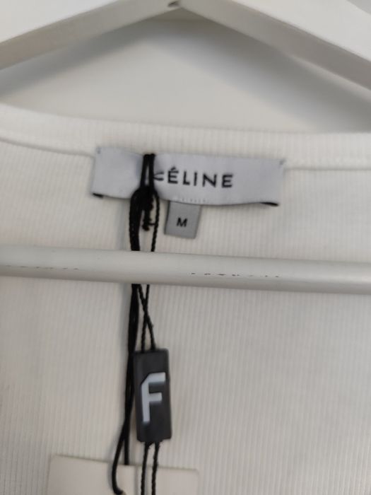 Top prążek z długim rękawem Celine bluzka longsleeve