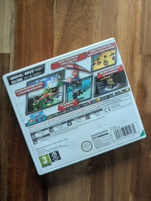 Mario Kart 7 Nintendo 3DS z Instrukcją Wydanie Angielskie