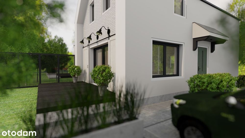 Dom przy lesie  94 m² , ogródek ,5 pokoi, jezioro, Kórnik