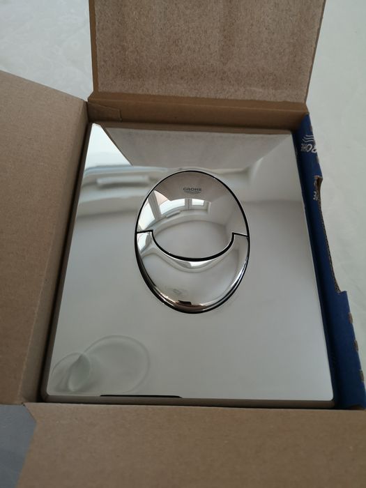 Przycisk Grohe srebrny