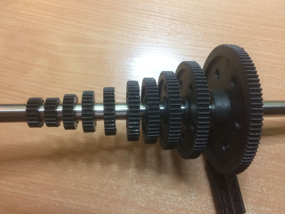 Шестерни пластиковые коллекция ТВ-16, TOS MN80