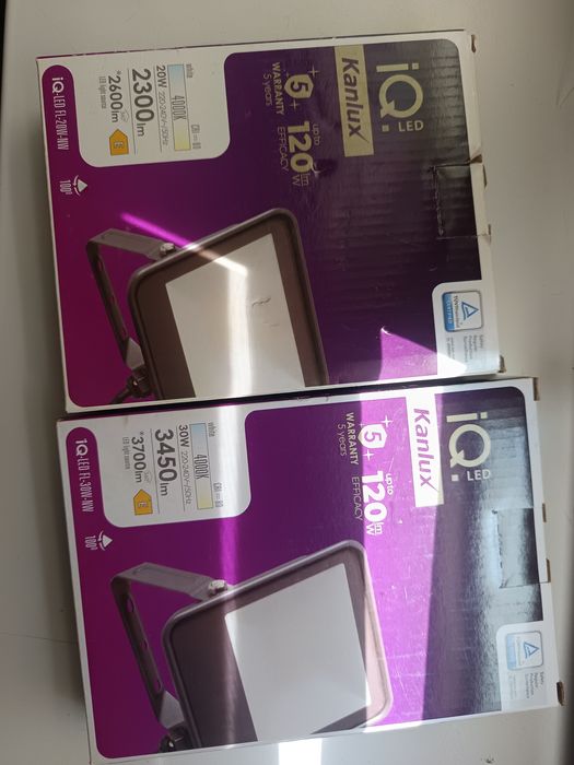 Reflektor LED Kanlux iQ-LED 20W + 30W (4000K) – NOWY!