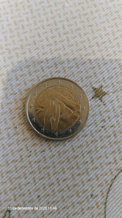 Moeda 2 euros Comemorativa França