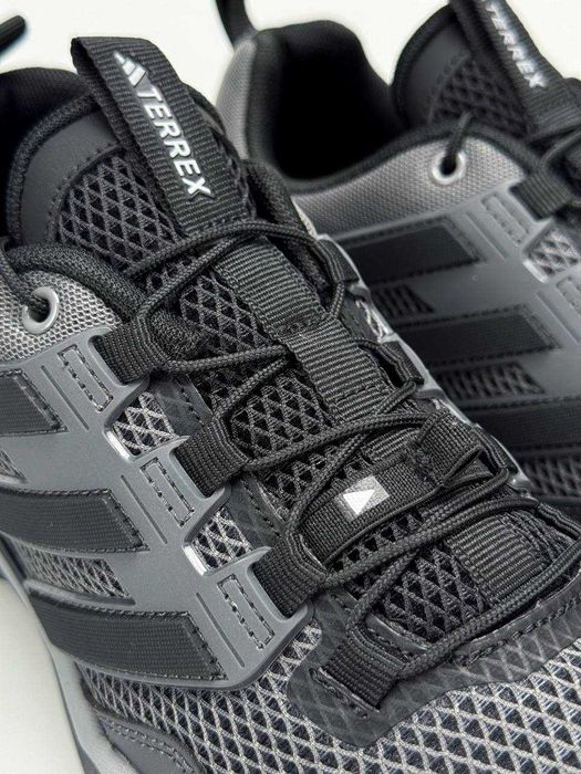 !SALE! Літні кросівки Adidas Terrex Skychaser Dark Grey Black Premium 41 42 43 44 45 сітка