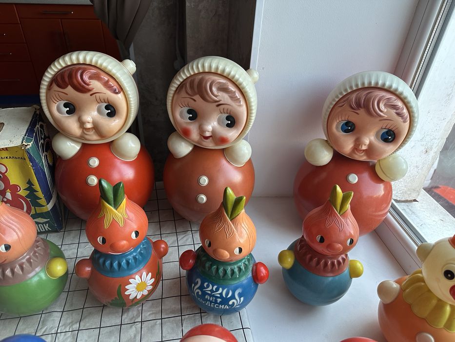 Ігрушка Сувенір ссср Лялька Кукла. Неваляшка