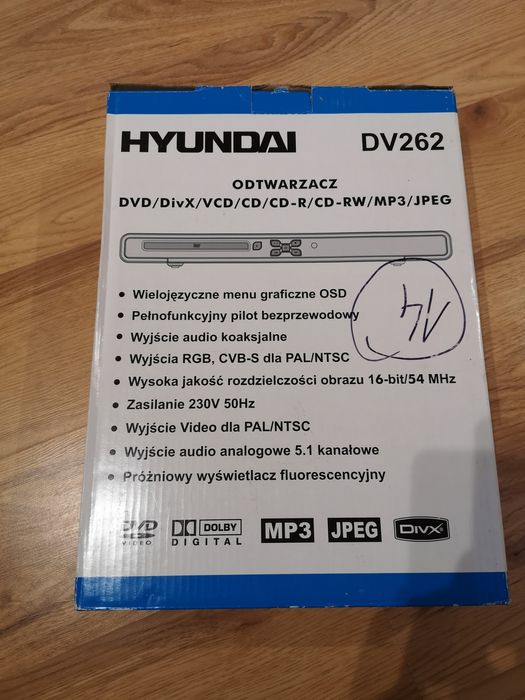 Odtwarzacz DVD Hyundai DV 262