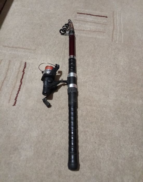 Спиннинг с катушкой на карпа