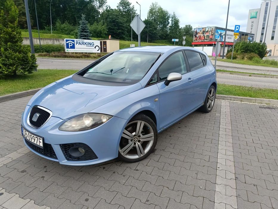 Seat Leon Seat Leon II 2,0 TDI FR 2007 r. Zarejestrowany Ubezpieczony