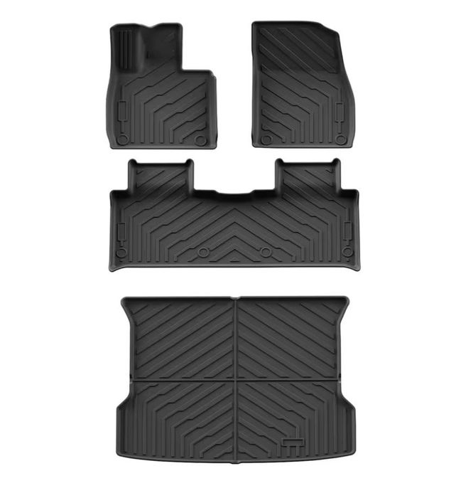 Conjunto 4 Tapetes Borracha TPE All Weather Xpeng G6 2023-25 Novos