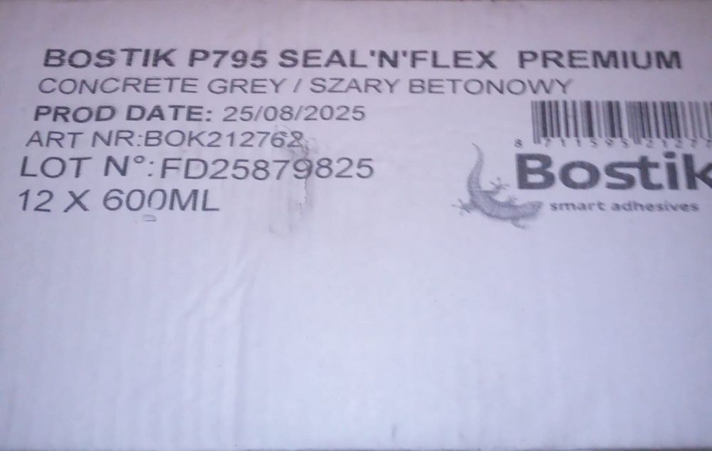 Bostik P 795 szary / 600 ml