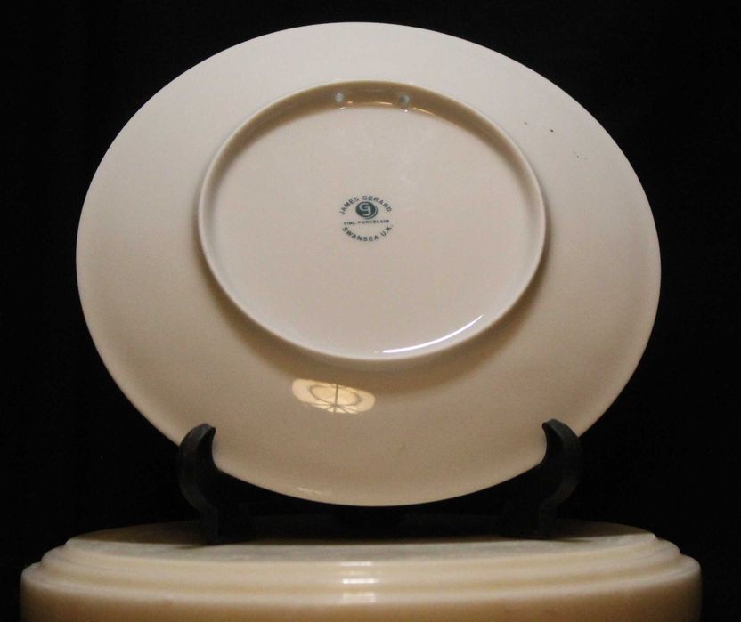 Prato Princesa Diana marcado James Gerard, fine porcelain, Swansea,U.K