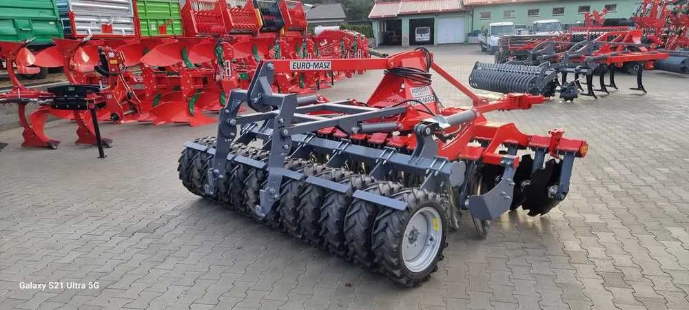 Agregat Talerzowy Półzawieszany 3,0m Wał Oponowy EURO-MASZ