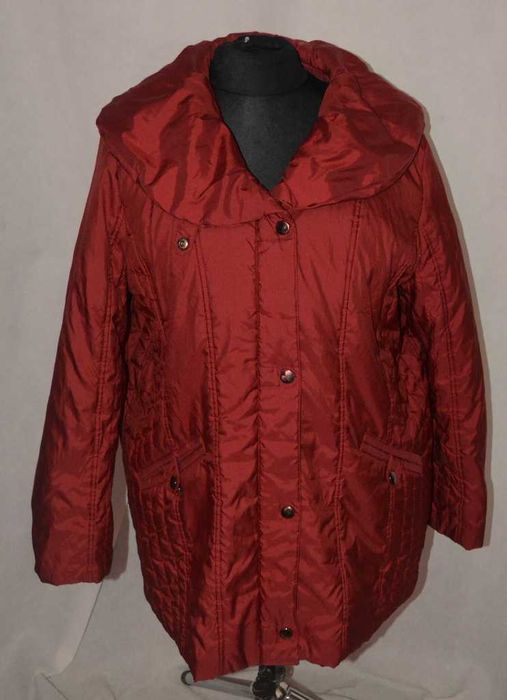 Minimalnie ocieplana kurtka Canda 52 bordowa