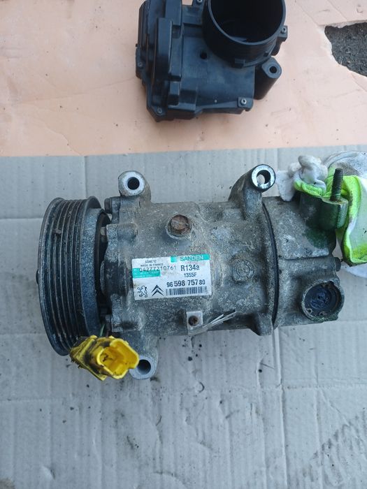 Sprężarka klimatyzacji 9659875780 kompresor peugeot 207 mini citroen 1.4 vti 1.6 vti