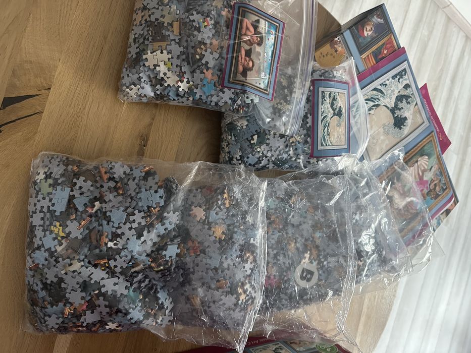 Продам пазли великі,торг