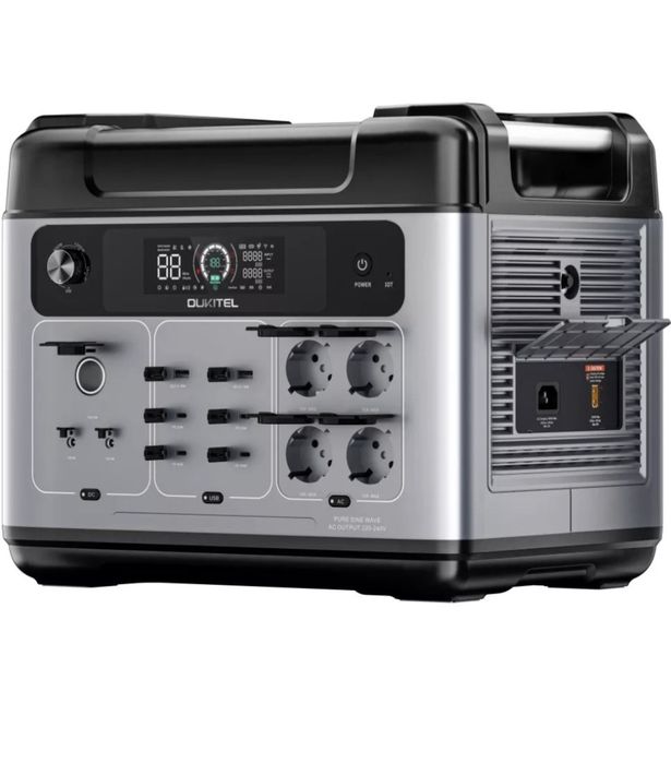 Зарядна станція Oukitel P2001E Plus Потужна 2400W (2048 Вт·год) пікова