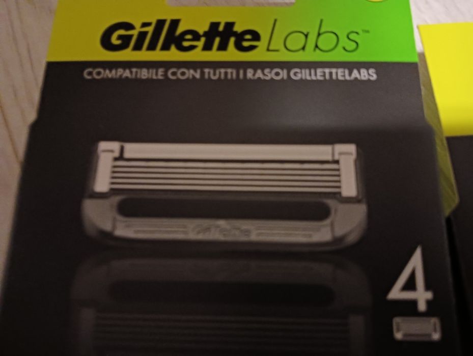 Gillette LABS opakowanie 4 ostrza gillette