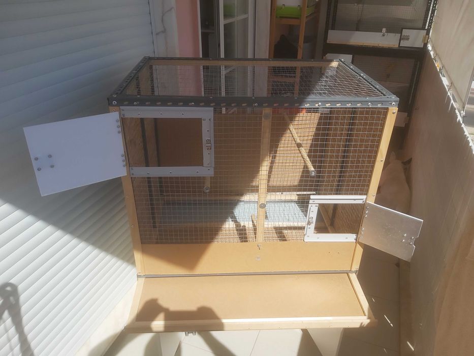 Viveiro Artesanal Aves médio porte Novo