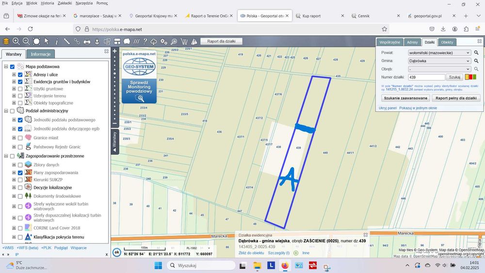 Sprzedam wyjątkową działkę