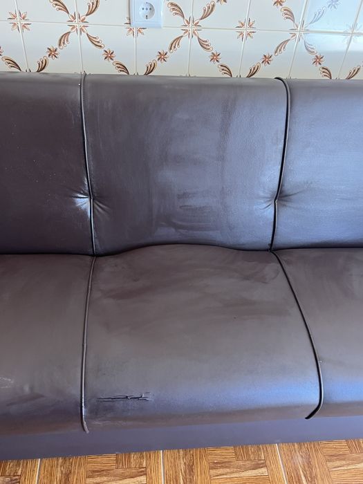 Conjunto sofas 3 lugares e 1 lugar