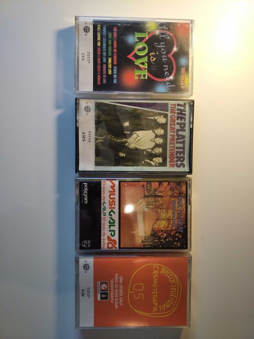 Cassetes G.N.R., Ban, The Platters, Paul Mauriat, ...