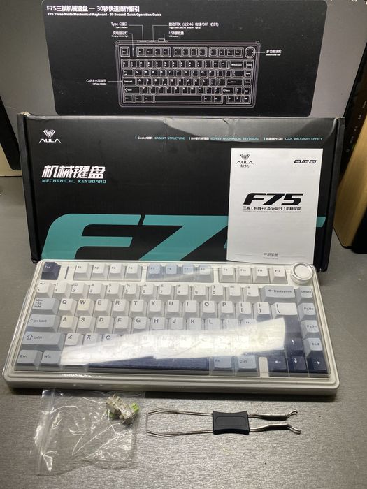 Продам механічну клавіатуру Aula f75
