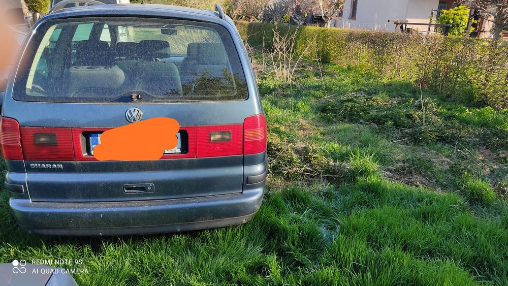 Volkswagen Sharan 1.8 turbo + gaz 6 biegów