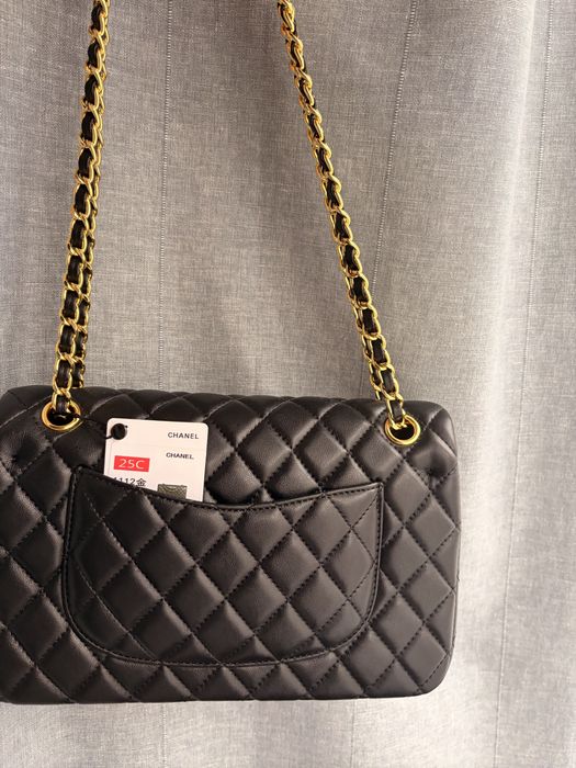 Chanel flap skóra naturalna  torebka