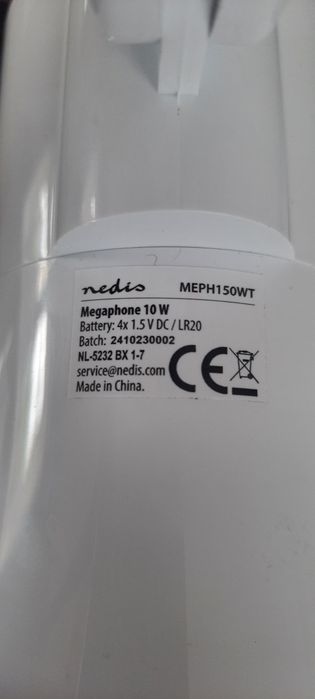 Megafon Nedis z funkcją nagrywania
