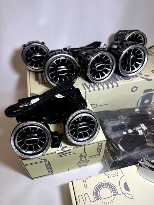 Підсвітка салону ambient light Mercedes w205 c class GLC X253