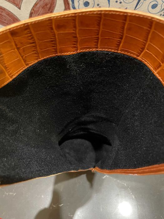 Сапожки зимові шкіряні ручна робота, розмір 37. Зимние кожанные сапоги