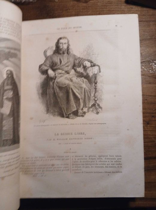 Revista Le Tour du Monde (3 VOLS, 1869, 1869, e 1872)