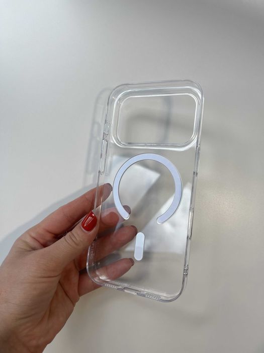 Чохол Clear Magsafe iPhone 17 Pro Max чехол айфон 17 Про макс кейс