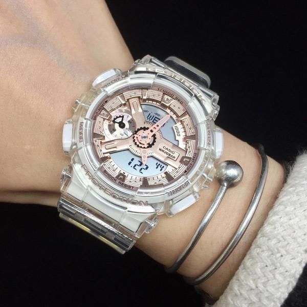 Часы Casio GMA-S110SR-7A! Оригинал! Фирменная гарантия 2 года!