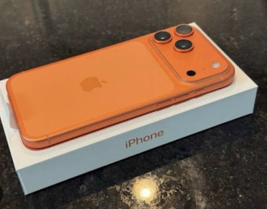 Apple iPhone 17 Pro Max 512GB Laranja NOVO c/caixa, fatura e garantia