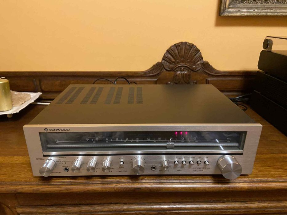 Urokliwy amplituner Kenwood KR-2010, vintage, świetny stan