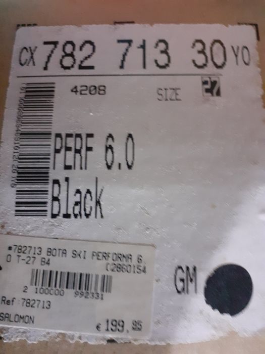Botas Salomon 27-27,5