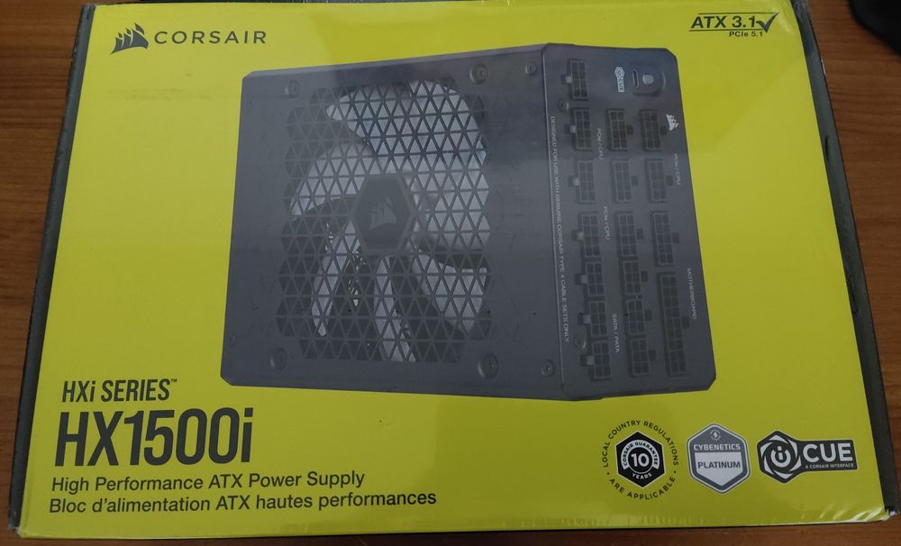 Corsair HX1500i SELADA