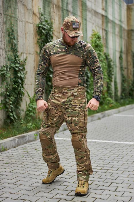 Тактичний костюм G3 Multicam 1.0 (Убакс + штани + кепка) | S–3XL |