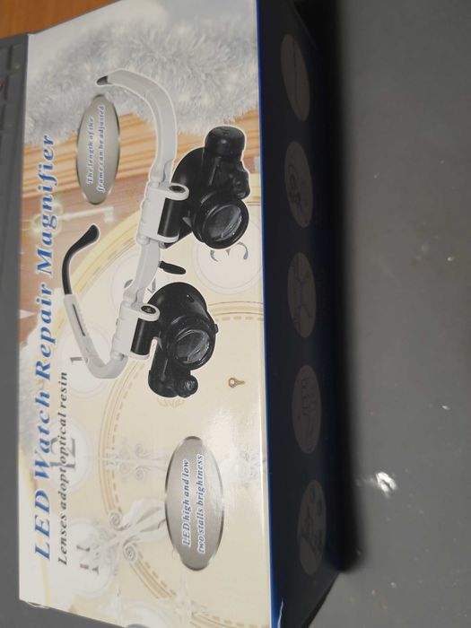 Бінокулярні окуляри для пайки, ювелірного ремонту зі змінними лінзами