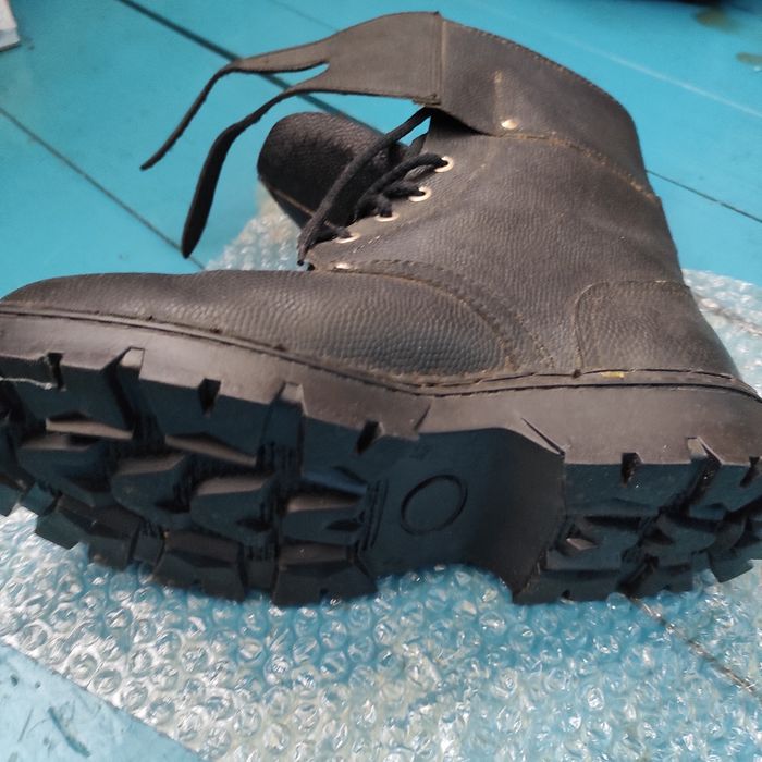 Берці кожані утепленні