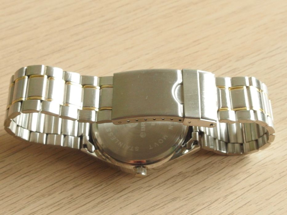 fi 37mm zgrabny męski zegarek BRENER japan movt datownik quartz