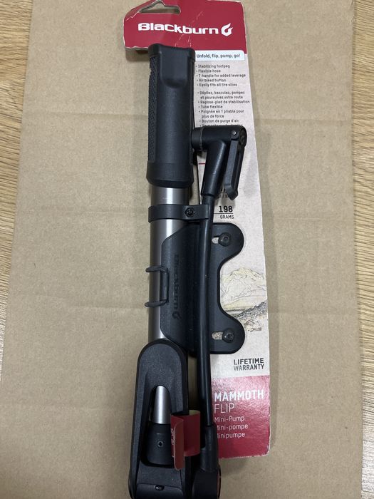 Pompka rowerowa blackburn mammoth flip presta schrader dunlop gravel