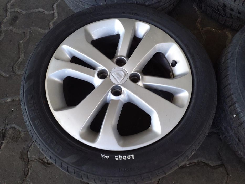 Jantes DACIA R16 com pneus 195/55 furação 4x100