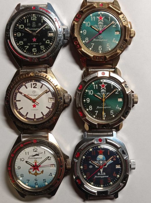 Годинник Восток, Командирські Заказ мо СССР. ВДВ